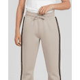thumbnail image 3 of Real Essentials 3 Pack: Boys' Cotton Fleece Jogger Sweatpants - Active Athletic Youth Pants for Teens with Pockets, 3 of 6