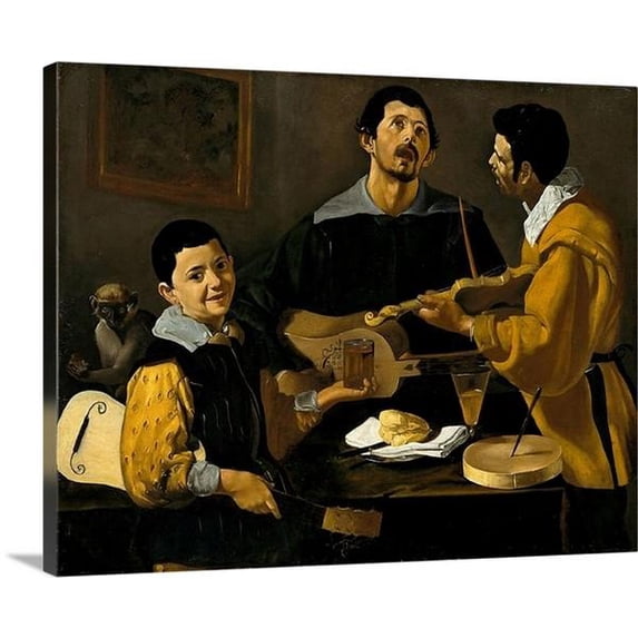 The Three Musicians 1618 by Diego Velázquez The Three Musicians Diego Velázque