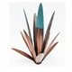 thumbnail image 1 of Adorno de Planta de Tequila de Hierro Premium - Decoración de Arte de Jardín de Metal, Bronce MNFD, 1 of 6
