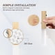 thumbnail image 3 of Motion Sensor Night Light, Motion Activated Night Light,Wall Lights Battery Operated,Rechargeable Wall Lights,Wireless Wall Light(White Ash Wood 1PC), 3 of 4