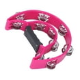 thumbnail image 1 of Double Row Jingles,Musical Tambourine Half Moon Percussion Instrument Musical Tambourine Innovative Solution, 1 of 14