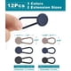thumbnail image 4 of Toystoory 12 unids/set MaxHolding extensor de pantalones flexibles y elásticos botones extensores de línea suave Artesanía, 4 of 6