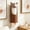 Brown, variant on Paper Cup Dispenser Wall Mount - Deer Shape Disposable Cup Holder for Water Dispensers, Clear View, No Drilling, Waterproof PP