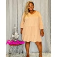 thumbnail image 2 of Women's Plus Size Ruffled Babydoll Dress, 2 of 2