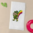 thumbnail image 3 of CafePress - Rainbow Leprechauns - Large Beach Towel, Soft 30"x60" Towel with Unique Design, 3 of 3