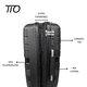thumbnail image 3 of Maletas de Viaje TIO-TRAVEL Infinity de Polipropileno, 3 of 6