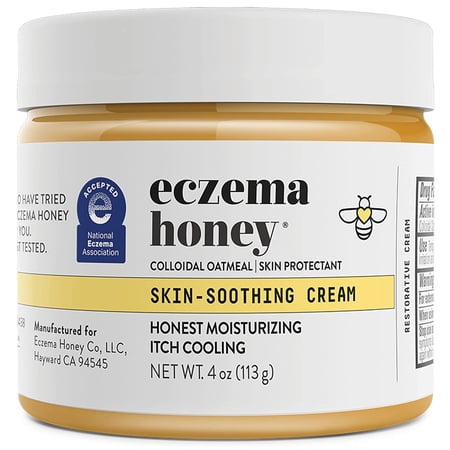 Eczema Honey Skin-Soothing & Itch-Cooling Cream for Eczema-Prone Skin, 2 oz