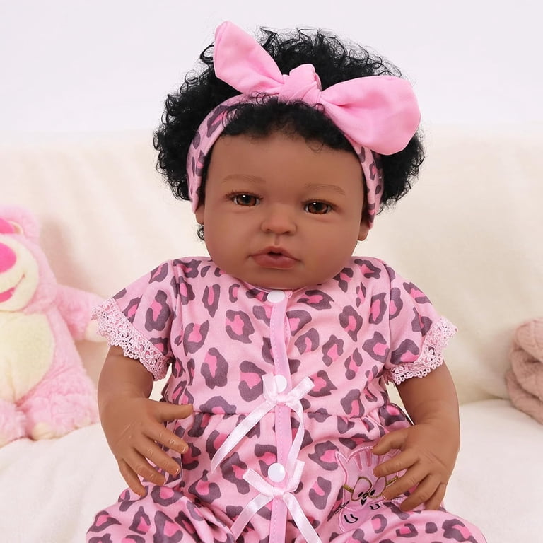 RSG 17-Inch Reborn Baby Doll With Hand-Rooted Hair photo 3