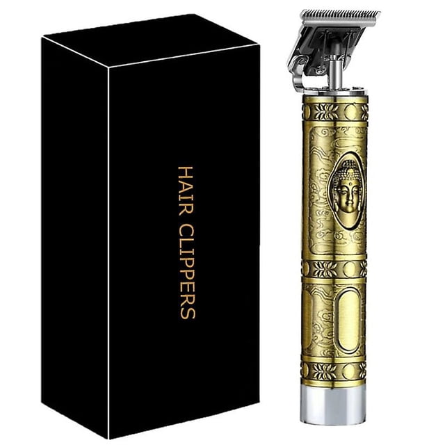Cortapelos Eléctrico Profesional Para Hombre, Con Carcasa Metálica, Para Barba, Kit Recargable 100-240v// kaili Sencillez