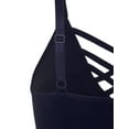 thumbnail image 4 of KOGMO Women's Front V-Lattice Bralette with Adjustable Straps and Removable Bra Pads, 4 of 6