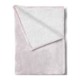 thumbnail image 2 of Rose Soft Flannel Fleece Blanket, Pink Rose Close up with Soft Blur Focus Fresh Fragile Fragrance Smell Valentine's Day, Cozy Plush for Indoor and Outdoor Use, 50" x 70", Pale Pink, by Ambesonne, 2 of 5