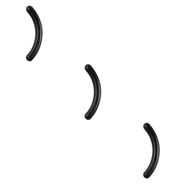Recambios para rizador de pestañas Vogacara buena elasticidad superficie lisa de goma resistente compacto reemplaza tira adhesiva negra Type2 NO2
