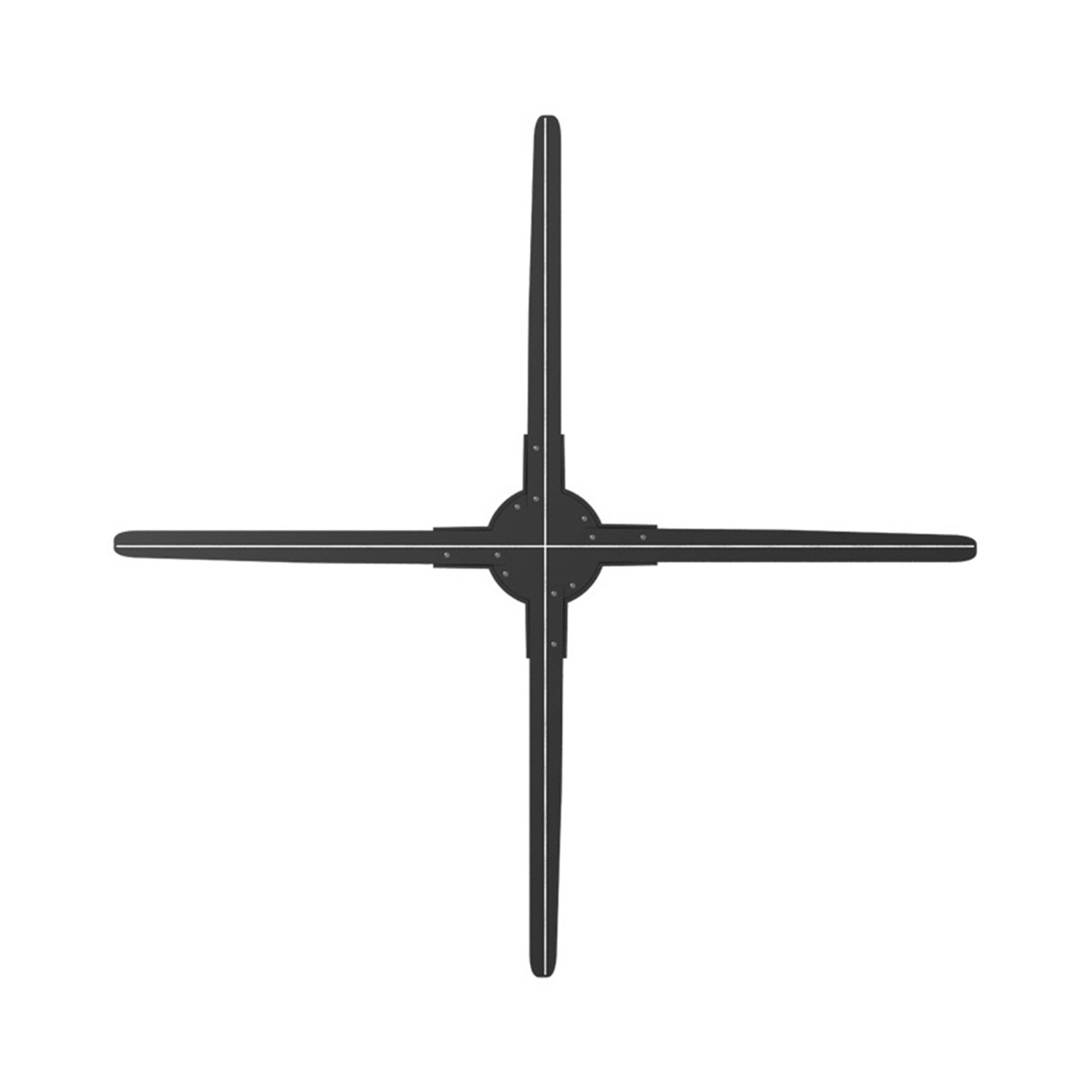 3D Hologram, Fan Advertising Machine Naked Eye 3D Holographic Projection Stereo Imaging 70 Wall-mounted Aerial Floating Imaging Party decorations Ideal Advertising Tool