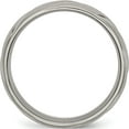 thumbnail image 2 of Titanium Satin 6mm Swirl Design Band (Size 6.5) Made In China tb321-6.5, 2 of 5