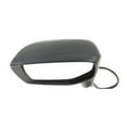 thumbnail image 6 of KarParts360 For Subaru Crosstrek 2016 2017 Door Mirror Driver Side | Textured Black | Paint To Match Cover | Power | Foldaway | Heated | With Turn Signal | Replacement For SU1320135 | 91036VA052, 6 of 7