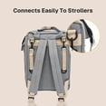 thumbnail image 5 of Behome Diaper Bag Backpack, Large Waterproof Baby Bag with Changing Pad, Stroller Straps & Insulated Pockets, Multifunctional Travel Diaper Bags for Mom & Dad, 5 of 7