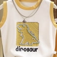 thumbnail image 4 of Toddler Boy T-shirts and Shorts 2 Pcs Cartoon Print Short Set Summer Clothes Outfit 6-12 Months 12-24 Months 2t 3t 4t 5t 6t 7t 8t 9t Children 4-5 Years, 4 of 4