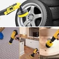 thumbnail image 5 of Xiao Hua Juego de 3 cepillos de limpieza para taladro y fregador eléctrico, multiusos, para suelos, bañeras, duchas, baños y cocinas (amarillo)., 5 of 5