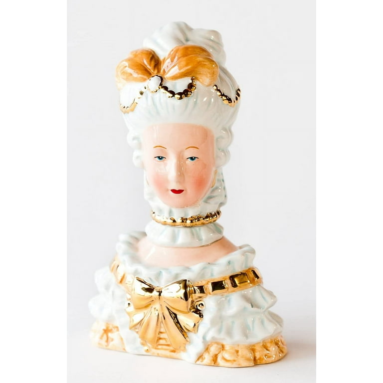 180 Degrees Ceramic Marie Antoinette Salt And Pepper Shaker In