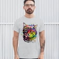 thumbnail image 3 of Tee Hunt Adorable Kitten T-Shirt Andy Maxx Cat Men's Tee, Ash Gray, 3X-Large, 3 of 5