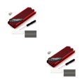 thumbnail image 1 of Disipador de calor Inteprter M.2 SSD para PCIE 2280 color Rojo 2Conjunto, 1 of 6