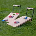 thumbnail image 3 of Triumph 2x4 Integrated Cornhole Caddy Set with LED Lights and 8 Slick n Stick Bean Bags, 3 of 17