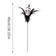 thumbnail image 2 of Ramo de calabaza y calavera con plumas de Halloween: arreglo decorativo festivo y espeluznante, 2 of 5