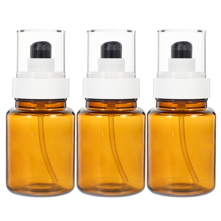 Arborister Set of 3 Glass Lotion Pump Bottles for Essential Oils Shampoo Conditioner and More
