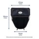 thumbnail image 1 of Bolsa de ciclismo Bolsa de almacenamiento para asiento de motocicleta Material antiincrustante resistente a los arañazos para vehículos eléctricos, 1 of 5