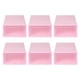 thumbnail image 1 of 6-Piece Candy Color Shoe Box, Transparent Plastic Shoe Storage Pink, 1 of 4