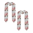 thumbnail image 2 of Haiem Bird and Floral Pattern Graduation Stole 2024 | Premium Satin Sash for Graduation Ceremony, 2 of 7