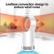 thumbnail image 2 of Mini calentador de ventilador de ahorro de energía de cerámica con calentamiento rápido de 3 s, protección contra vuelcos y sobrecalentamiento, para baño, oficina, sala de estar (blanco) oso de fresa Electrónica, 2 of 5