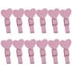 thumbnail image 1 of 50 mini pinzas de madera con forma de corazón para ropa, para fotos y notas., 1 of 6