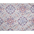thumbnail image 4 of oneOone Polyester Lycra Bluish Violet Fabric Dot|Heart & Shapes Geometric Craft Projects Decor Fabric Printed By The Yard 56 Inch Wide, 4 of 4