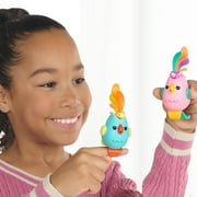 Fingerlings Sweet Tweets Bird: Debbie, Record & Play Secret Messages, 40+ Sounds & Reactions, Pink