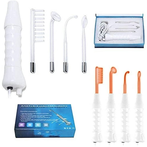 Dispositivo Facial Máquina con 4 Varillas para Protección y Estiramiento de la Piel Blanco