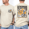 thumbnail image 4 of Fatherhood One Beer At A Time Shirt Funny Dad Skeleton Beer Graphic Tee, Fathers Day Gift for Dad Husband, Cool Fatherhood T-Shirt, Front and Back Print, Soft Cotton Unisex Shirt, 4 of 6