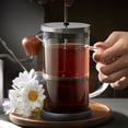 thumbnail image 2 of Brewing Grade French Presses Coffee Pots With Thickened Glass And Grade Nonrust Steel Filter Presses Coffee Brewer, 2 of 9