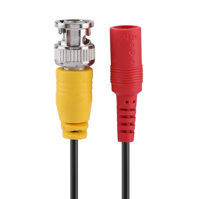 Cable de extensión CCTV, Cable Coaxial de Video, Sistema de seguridad de vigilancia, Conectores para uso comercial residencial BNC + 2.1mm DC(10M) Unbranded AF00086-02