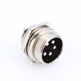 thumbnail image 2 of Aviation Plug And Socket Connector Panel Metal Wire Connector Telecommunications Plug Assortment Kit 1set GX16 5Pins Screw Type Electrical Aviation Plug Socket Connector New, 2 of 7