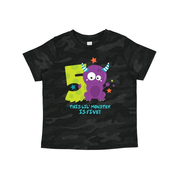 Inktastic Monster 5th Birthday Boys or Girls Toddler T-Shirt