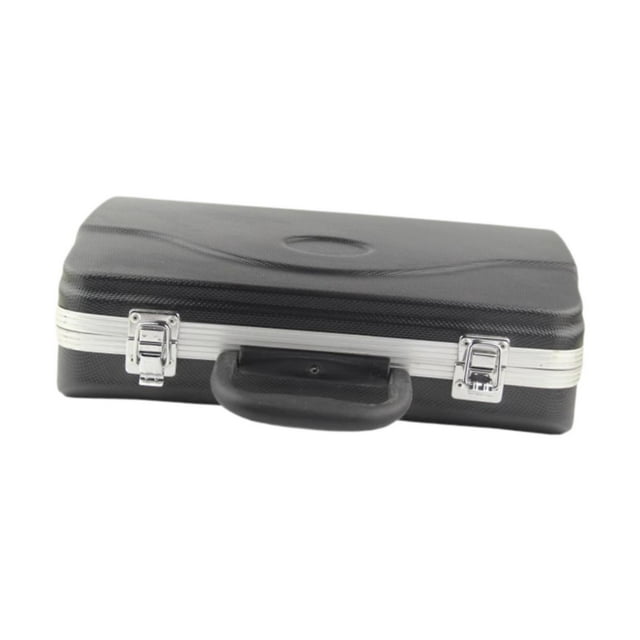 Bunblic Étui Plat pour Clarinette Protection Légère Coque Rigide Sac de Voyage pour Accessoire de Pièce d'Instrument