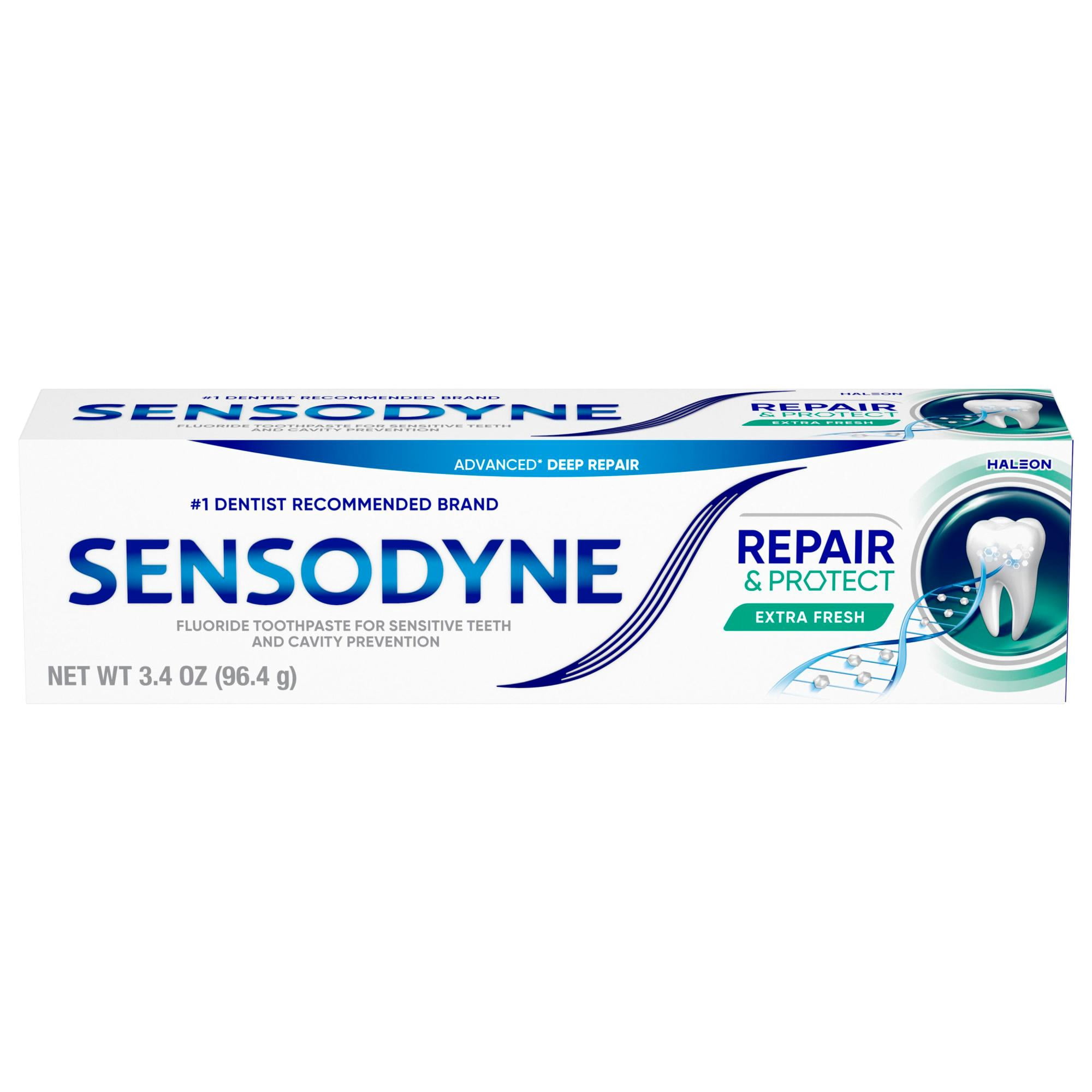 Sensodyne Repair and Protect Sensitive Toothpaste, Extra Fresh, 3.4 Oz