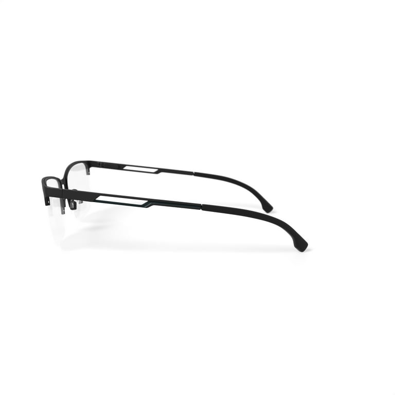 Walmart Men's MV008 Erik Square Prescription Eyeglasses with Case