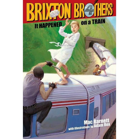 Brixton Brothers It Happened on a Train, Book 3, (Paperback)