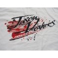 thumbnail image 4 of Friday The 13th Jason Voorhees Blood Splatter Juniors White Long Sleeve Shirt-XXL, 4 of 4