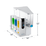 AquaTru Classic Countertop Reverse Osmosis Water Purifier, 4-Stage Filtration