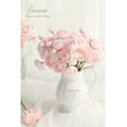 thumbnail image 2 of Flor artificial Floroom Ranunculus Blush de seda sintética x18, 2 of 5