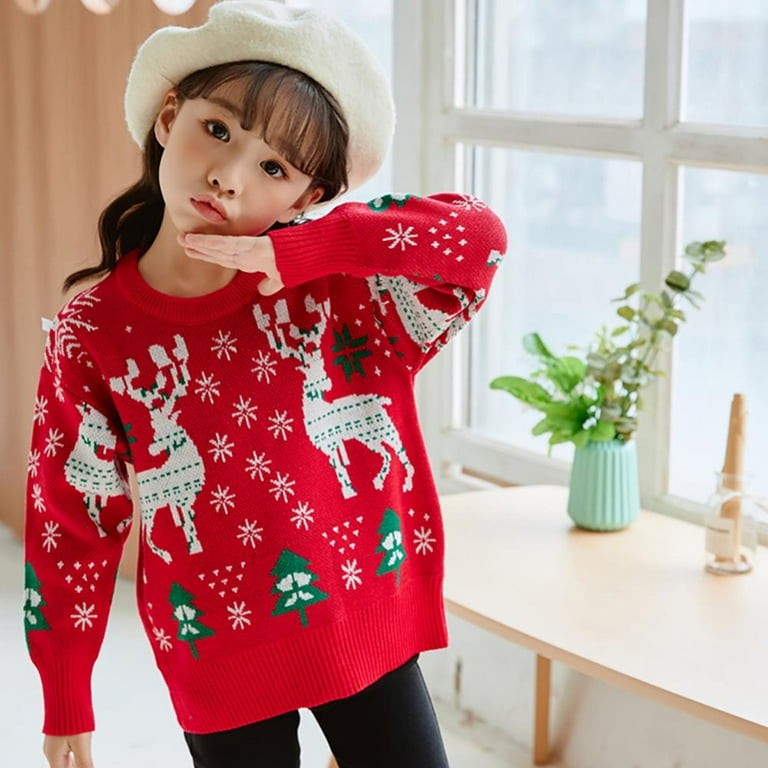 Christmas sweater baby girl sales