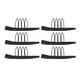 thumbnail image 5 of Peines para pelucas BuyWeek 100 piezas clips para peluca de 4 dientes acero inoxidable, 5 of 14